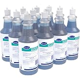 CREW Diversey 100925283 Neutral Non-Acid Bowl &amp; Bathroom Disinfectant, 32 oz Squeeze Bottle, 12/CT