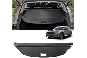 VEENJOY Cargo Cover for Mazda CX-50 CX50 2023 2024 2025 Accessories Retractable Trunk Cover Security Shielding Shade Cargo Luggage Cover Trunk CX50 Privacy Protection (Carbon Fiber Texture)