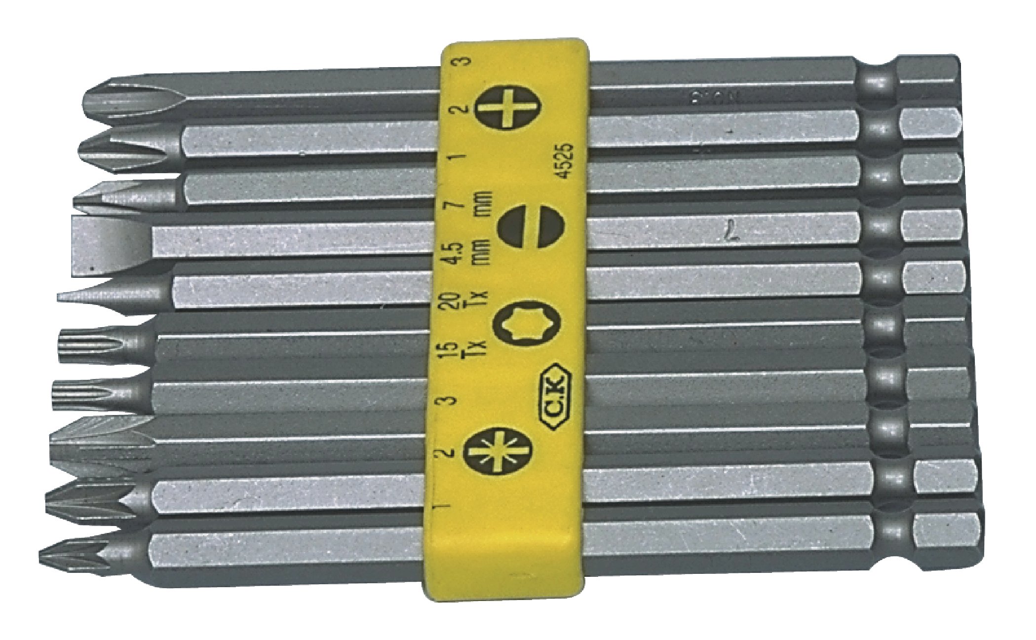 C.K T4525 Screwdriver Bit Clip Set