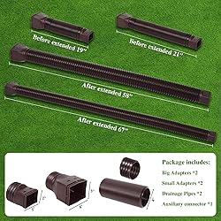Gutterlix Flexible Gutter Downspout