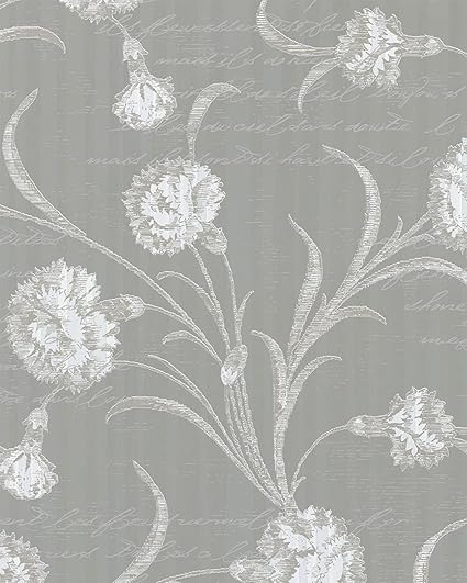 4 Murs Papier Peint Femme Couleur Gris Blanc Gris Clair Gris Blanc 6054 0114 Article No Amazon Fr Bricolage