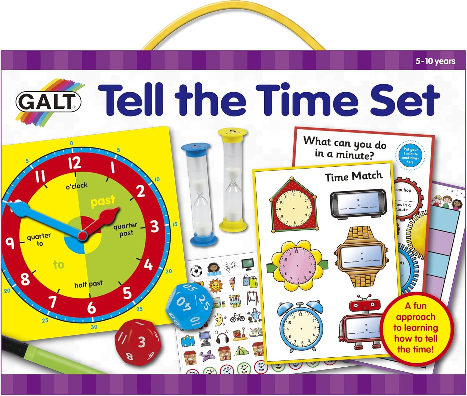 Galt Toys Tell the Time Set Amazon.co.uk Toys & Games