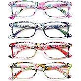 YTDBNS Stylish Reading Glasses for Women, Blue Light Blocking Readers, Ladies Eyeglasses,Cheaters