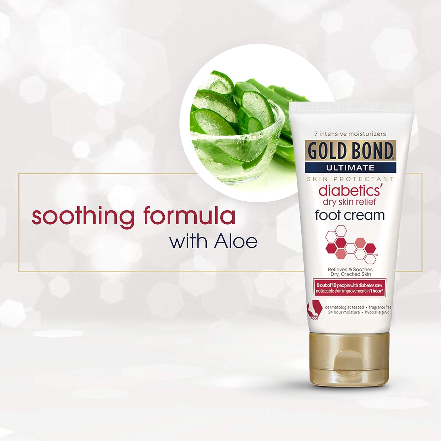 Gold Bond Ultimate Diabetics Dry Skin Relief, 4.5 Ounce: Health & Personal Care