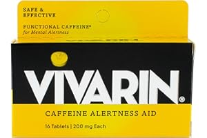 Vivarin Brand Alertness Aid, 16 tablets per box (Pack of 6 boxes) Vivarin Brand Alertness Aid, 16 tablets per box (Pack of 6 