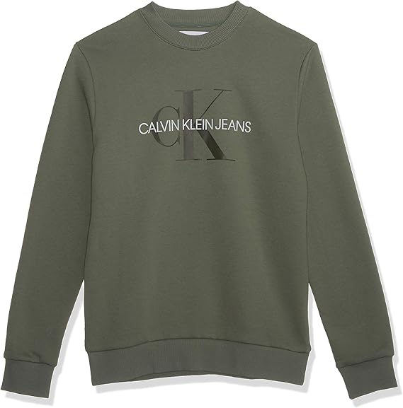 monogram logo crewneck sweatshirt