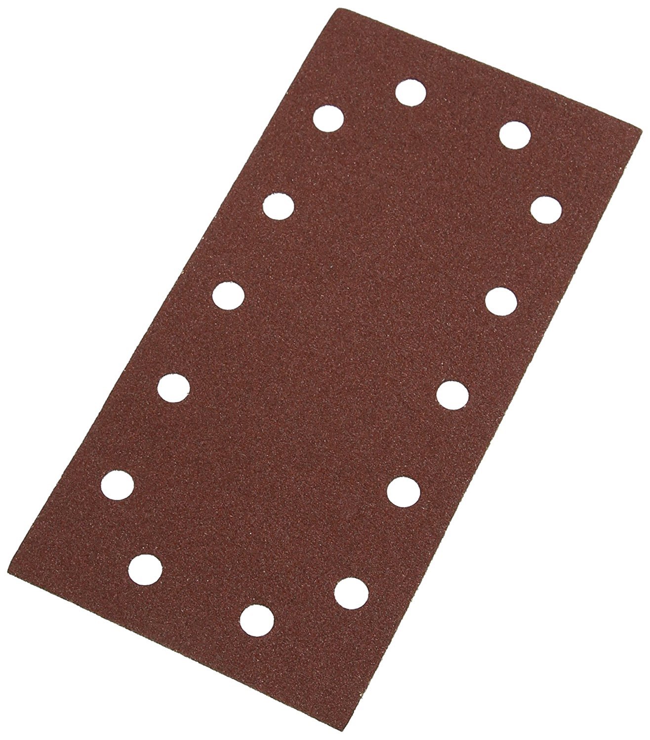 Silverline 457004 Hook and Loop 1/2 Sheets Punched 10pk 80 Grit