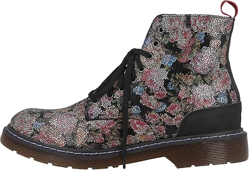 multi coloured ankle boots uk