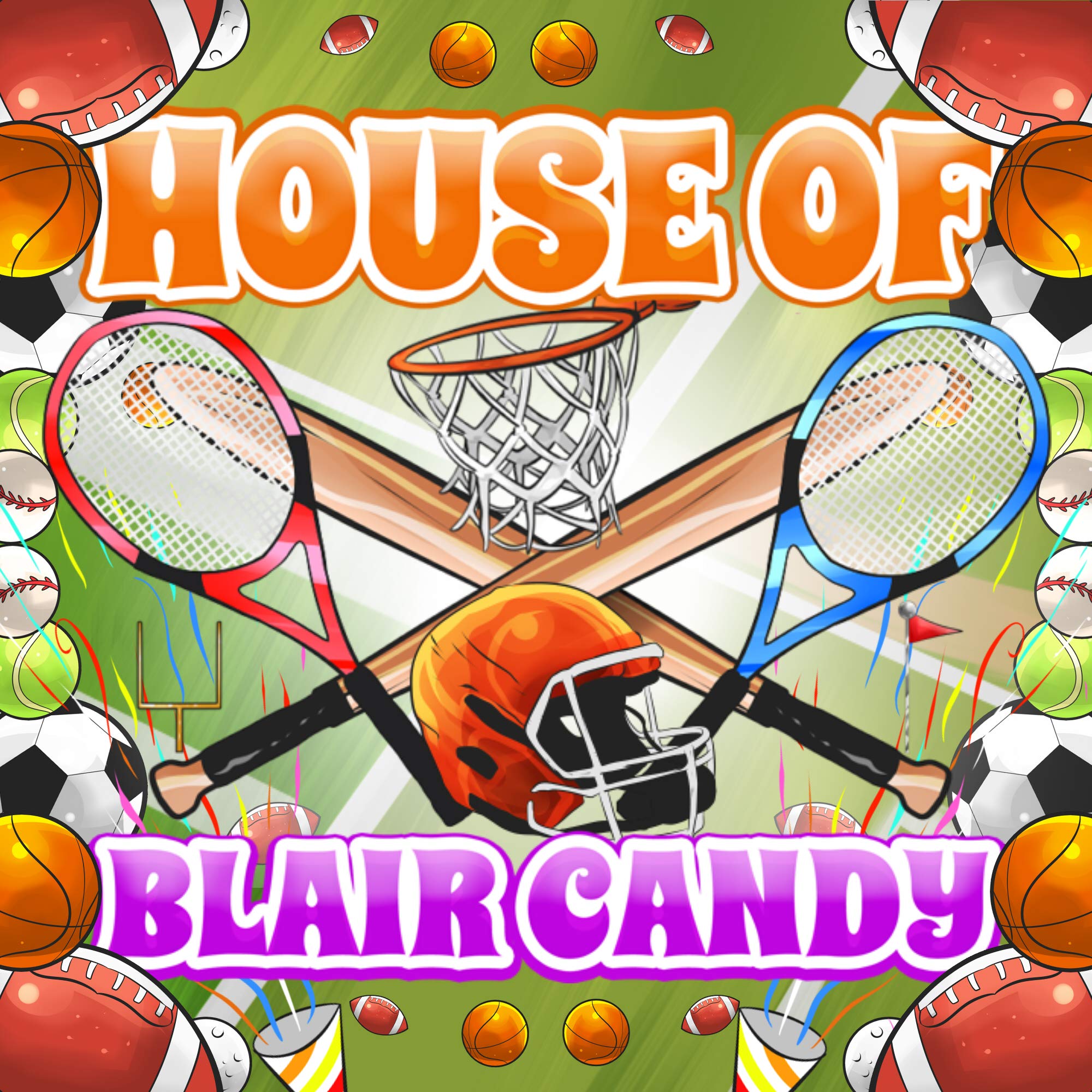 Chocolate Basketballs 3 LB Resealable Stand Up Bulk Candy Bag (approx