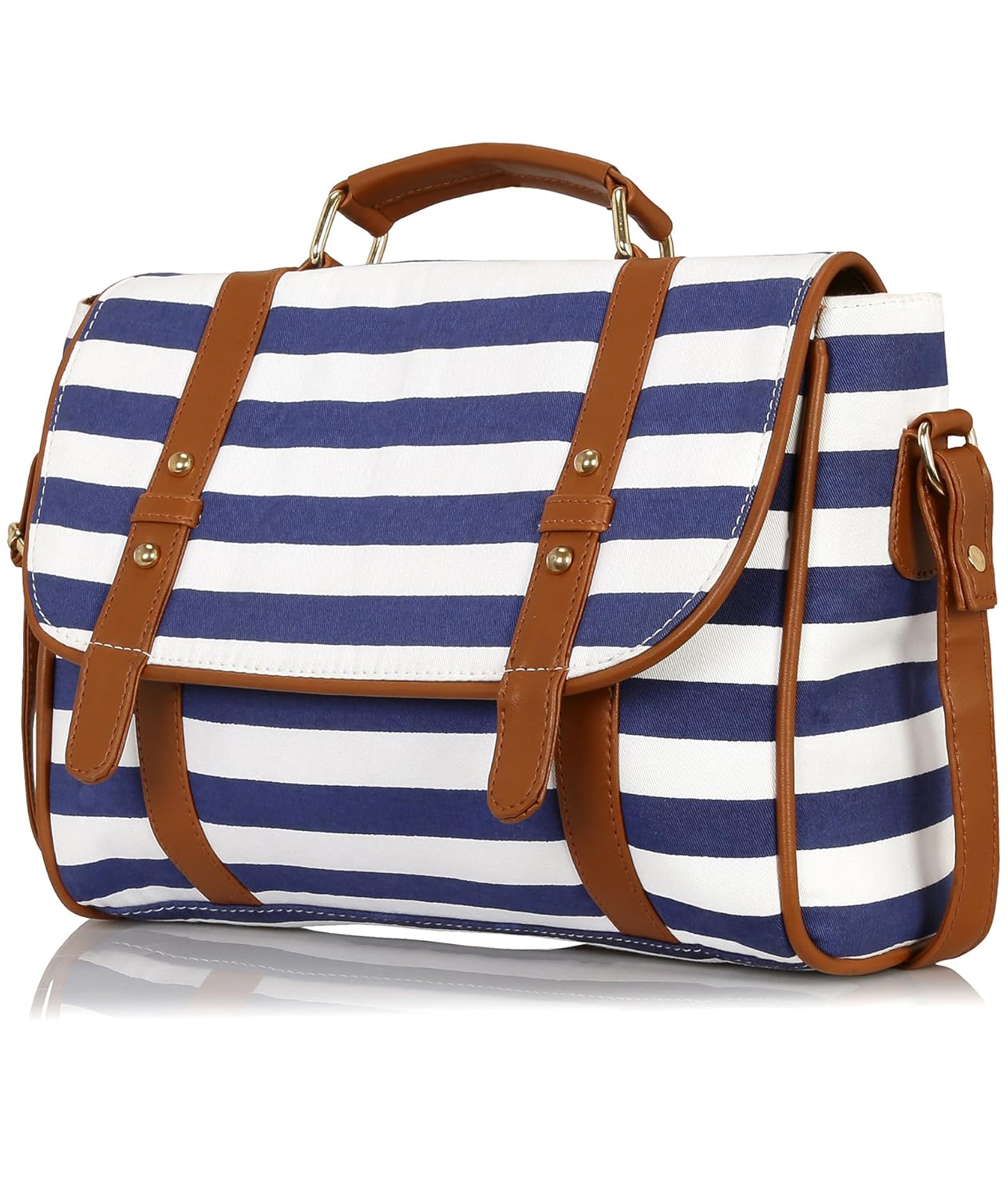 kleio womens satchel hand bag with a sling