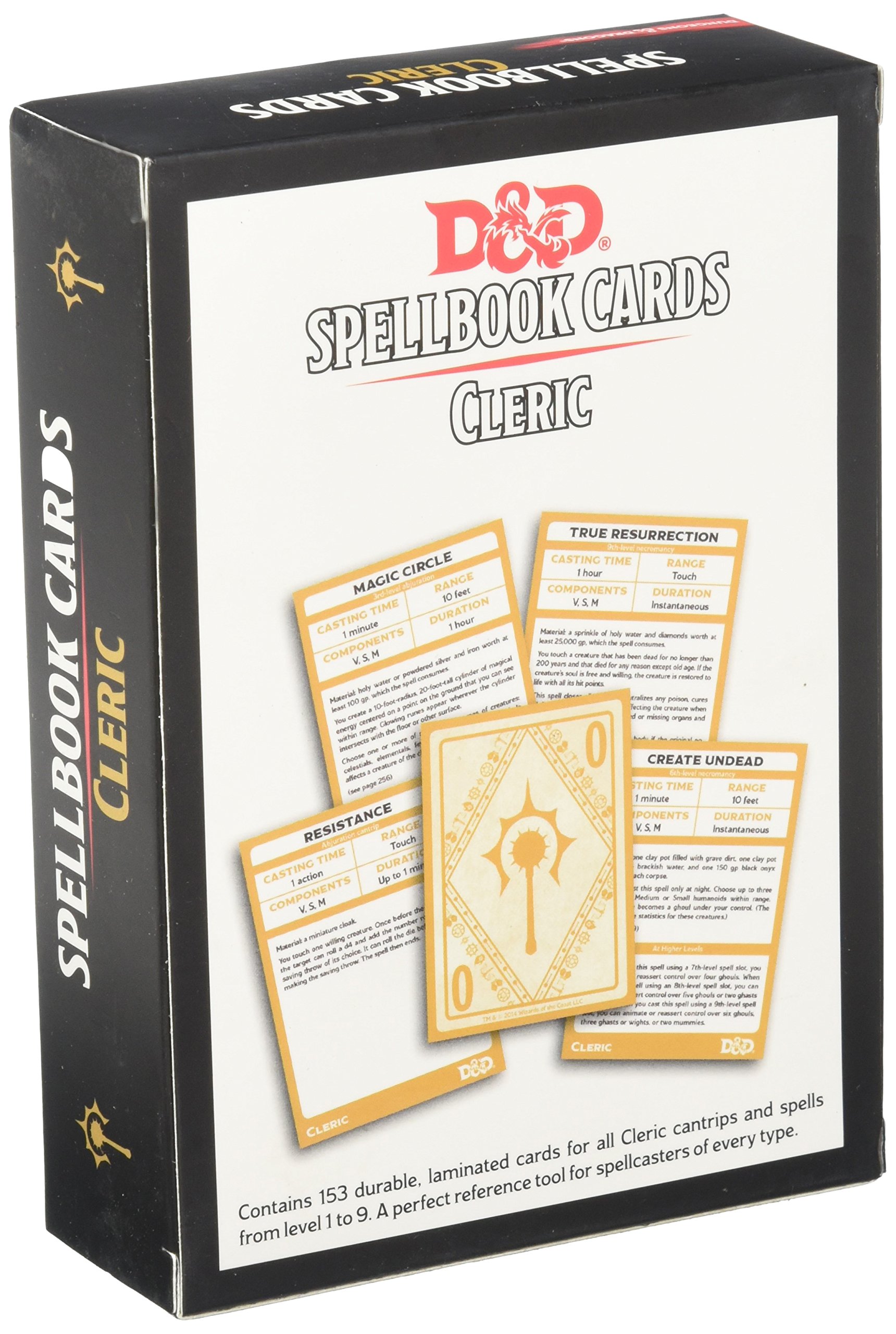 Printable Spell Cards 5e