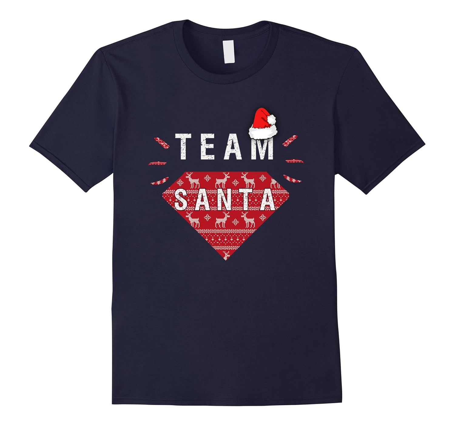 Christmas Team Santa Ugly Sweater Style Funny Gift for Xmas-ANZ