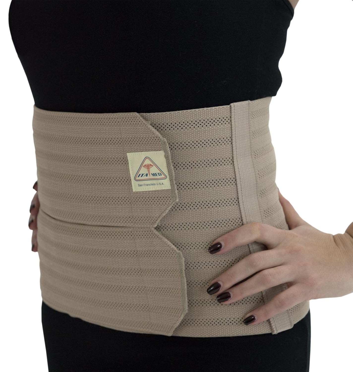ITAMED AB309(W) Large Beige Women's PostPartum Abdominal Support