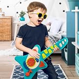 Battat Lil' Rocker Toy Guitar for Toddlers Kids Ages 2+ with Songbook Acoustic view 2