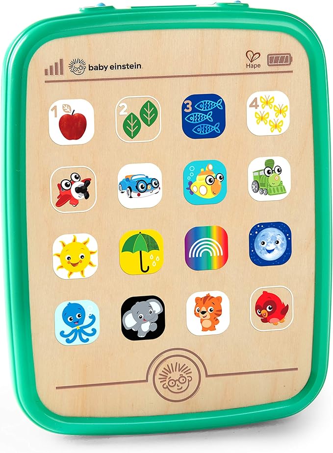 Baby Einstein Hape Magic Touch Curiosity Tablet Wooden Musical Toy