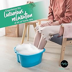 AllSett Health Foot Soaking Bath Basin – Large