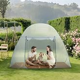 Pop-Up Mosquito Net Tent for King Size Bed 79 x 71 x 59 inch | Portable Folding Design Camping Travel Mosquito Tent with Net Bottom for Baby Adults, Easy to Install and Wash