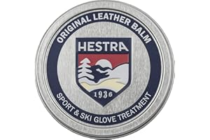 Hestra Glove & Mitt Leather Balm - All Natural Leather Conditioner & Protector