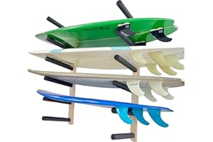 Pro Board Racks Surfboard Wall Rack - Holds 6 Boards