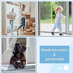 Magnetic Screen Door - Self Sealing, Heavy