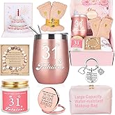 31st Birthday Gifts for Women Her, Happy 31st Birthday Basket Gifts Box for Best Friends Female Daughter Sister Her Girlfriend Coworker Bestie Women Birthday Unique, 31 Year Old Women Birthday Gifts