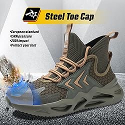 Steel Toe Shoes for Men Women Composite Toe Work