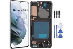 For Samsung Galaxy S21 LCD Screen Replacement,LCD Display Touch Screen Digitizer Assembly with Repair Tools, Compatible with 