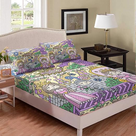 princess crown bedding set