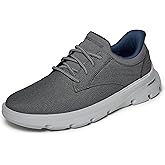 Skechers Men's USA Arch Fit Garza - Chapman Round Toe Mesh Bungee Lace Slip-Ins