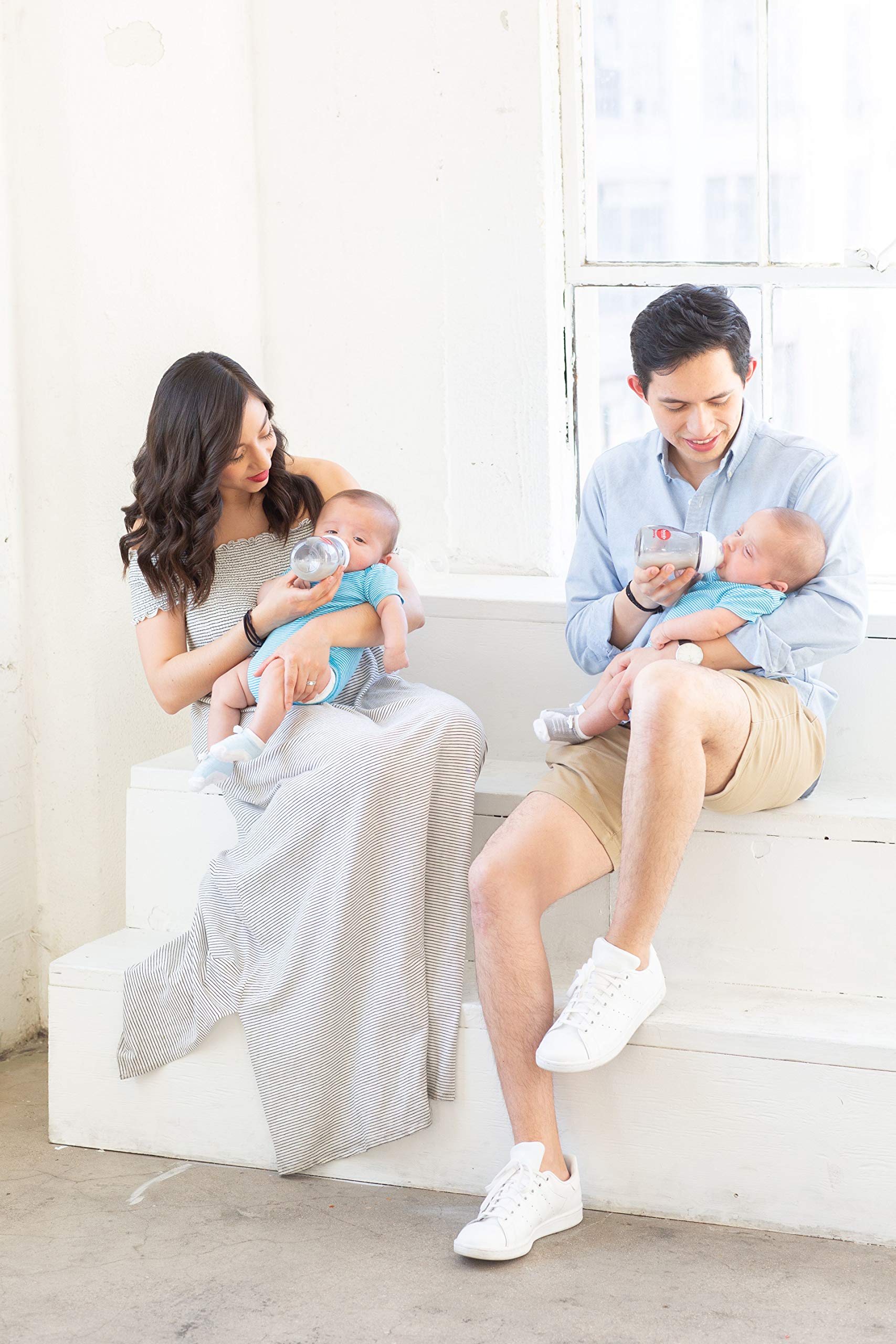 Joovy Boob Naturally Nood Bottle Nipples Featuring Ultra-Strong Silicone with Bumps to Mimic Mom and Available in 5 Flows - Compatible with Joovy Boob Bottle Line (Stage 1)