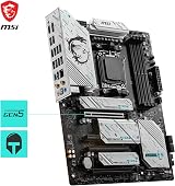 MSI X670E GAMING PLUS WIFI ATX AM5 Motherboard Ryzen 7000 DDR5 PCIe 5.0 Wi-Fi 6E view 5