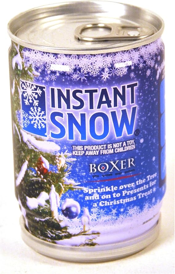 Instant Snow in a Can Realistic Looking Fake Snow Amazon.co.uk