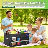 K KNODEL Car Boot Organiser Small Black Storage Box and Bag view 6