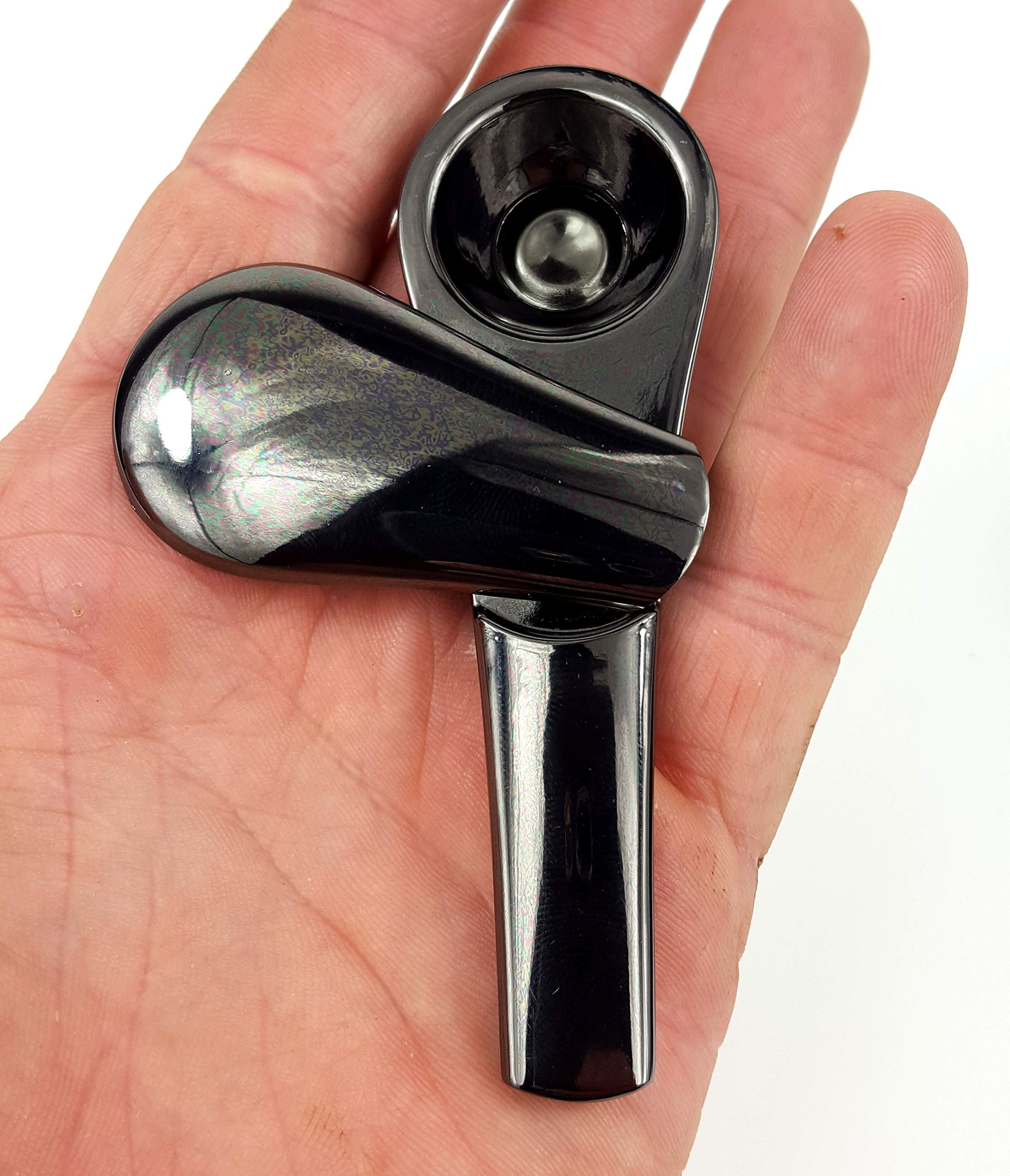 Innovative Screenless Tobacco Smoking Pipe Streamlined Design Easy