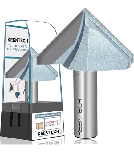 Kana56様ma pbk38 Whiteside Router Bits 1501 V-Groove Bit with 90-Degree 3/8