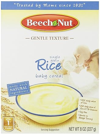 beechnut baby rice cereal