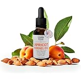 Apricot Kernel Oil - 100% Pure, Cold Pressed, All Natural Carrier Oil for Skin, Hair, Face, Massage &amp; DIY Beauty, Glass Bottle &amp; Dropper - 1 Fl Oz