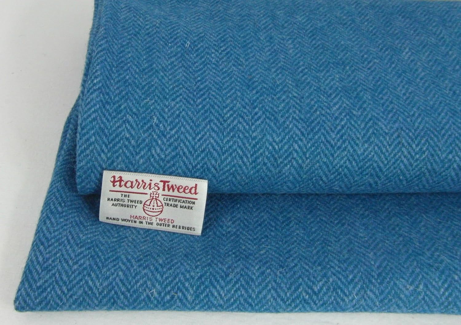 Authentic Harris Tweed Fabric 100 Pure Wool with labels 75cm x 50cm