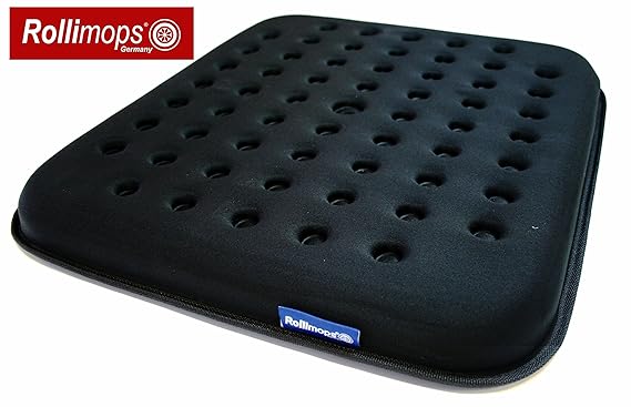 ROLLIMOPS 'Valley Seat' Gel Sitzkissen, Sitzkissen, Anti-Dekubitus Kissen Rollstuhl für Rollstuhlfahrer Krankenfahrstühle Sen