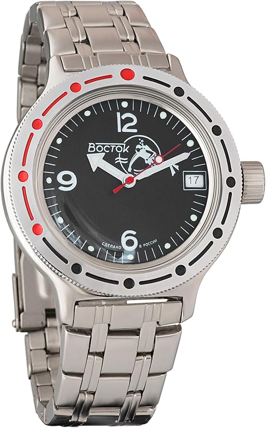 vostok amphibian automatic military diver