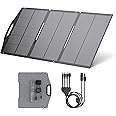 BigBlue SolarPowa 150 Foldable Solar Panel with Kickstands, IP68 Waterproof, 25% High Conversion Efficiency, N-Type Solar Cell, 150W Portable Solar Panel Charger for Camping, RV, Hurricane Blackout