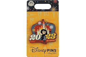 Disney Pin - Disney Parks - Dated 2023 - The Incredibles - Edna Mode - Ride Snack be Super