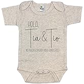 Pineapple Pancake Kids Hola Tia & Tio Spanish Pregnancy Announcement for Aunt and Uncle