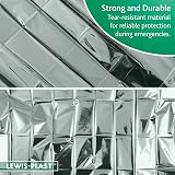 Reliance Medical Adult Foil Blanket Heat Reflective Insulating Pack of 3 view 4