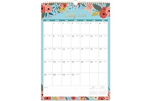 LEMOME HOME 2024-2025 Wall Calendar - Calendar 2024-2025, 18 Monthly Wall Calendar from Jul. 2024 - Dec. 2025, 12" x 17", Perfect for Home & Office Planning
