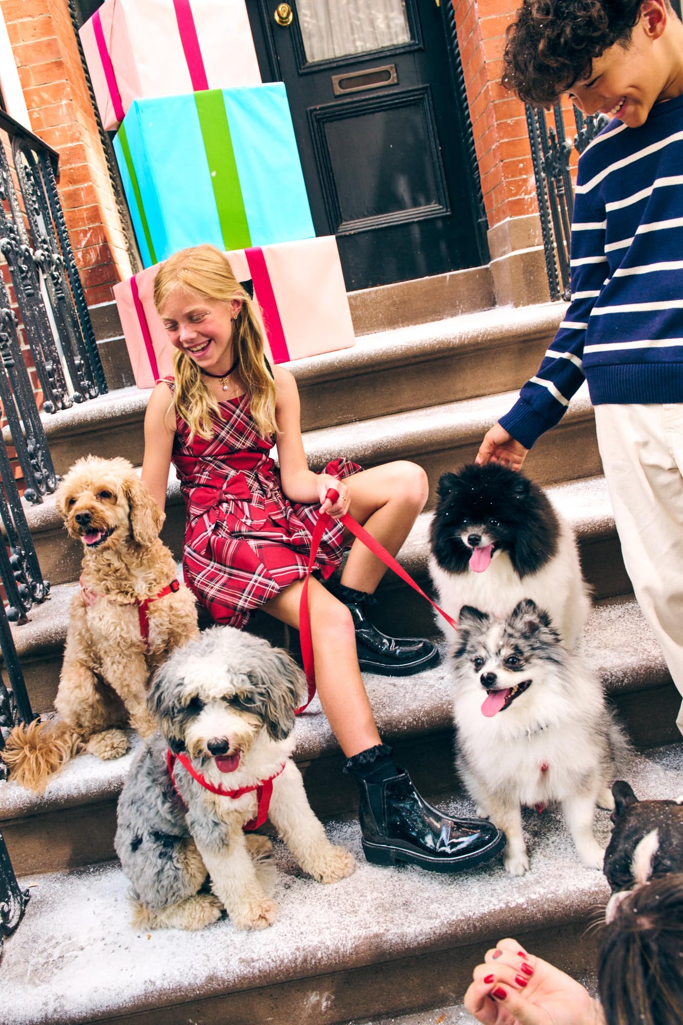 Condition photo showing New/Like New for the children's place,boys,water and wind resistant hooded zip front parka jacket,tidal microfleece,m