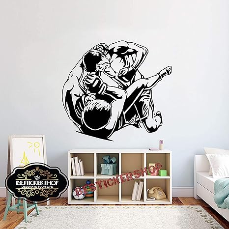 Amazon Com Mma Mixing Martial Arts Boxing Wall Decal Vinyl