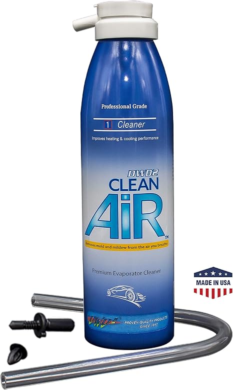 DWD2 Clean AIR Premium Automotive Foaming AC Evaporator Coil Cleaner ...