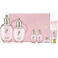 The History of Whoo Gongjinhyang Soo Vital Hydrating Special Set | Contains Gongjinhyang Soo Hydrating Balance (150ml + 20ml), Emulsion (110ml + 20ml), Cream (20ml) & Foam Cleanser (40ml),
