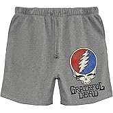 Ripple Junction Grateful Dead Men's Graphic Drawstring Lounge Shorts Officially Licensed